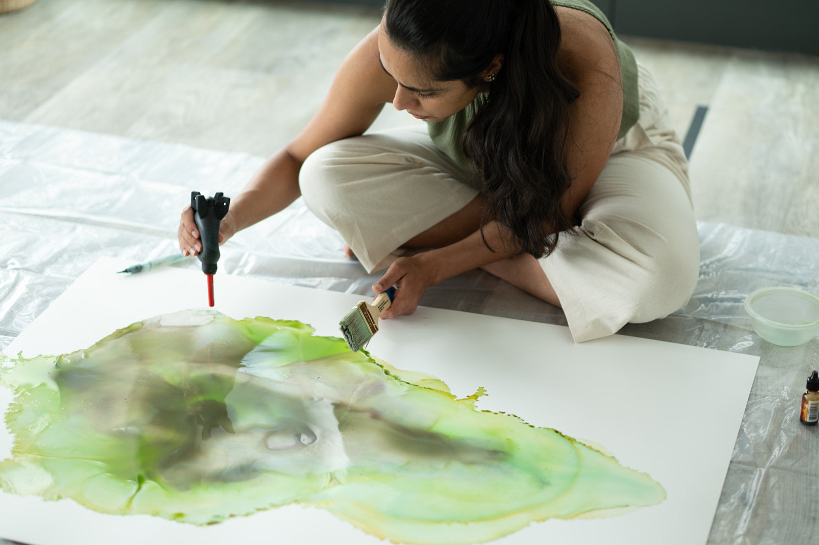 I'll never forget my first art sale