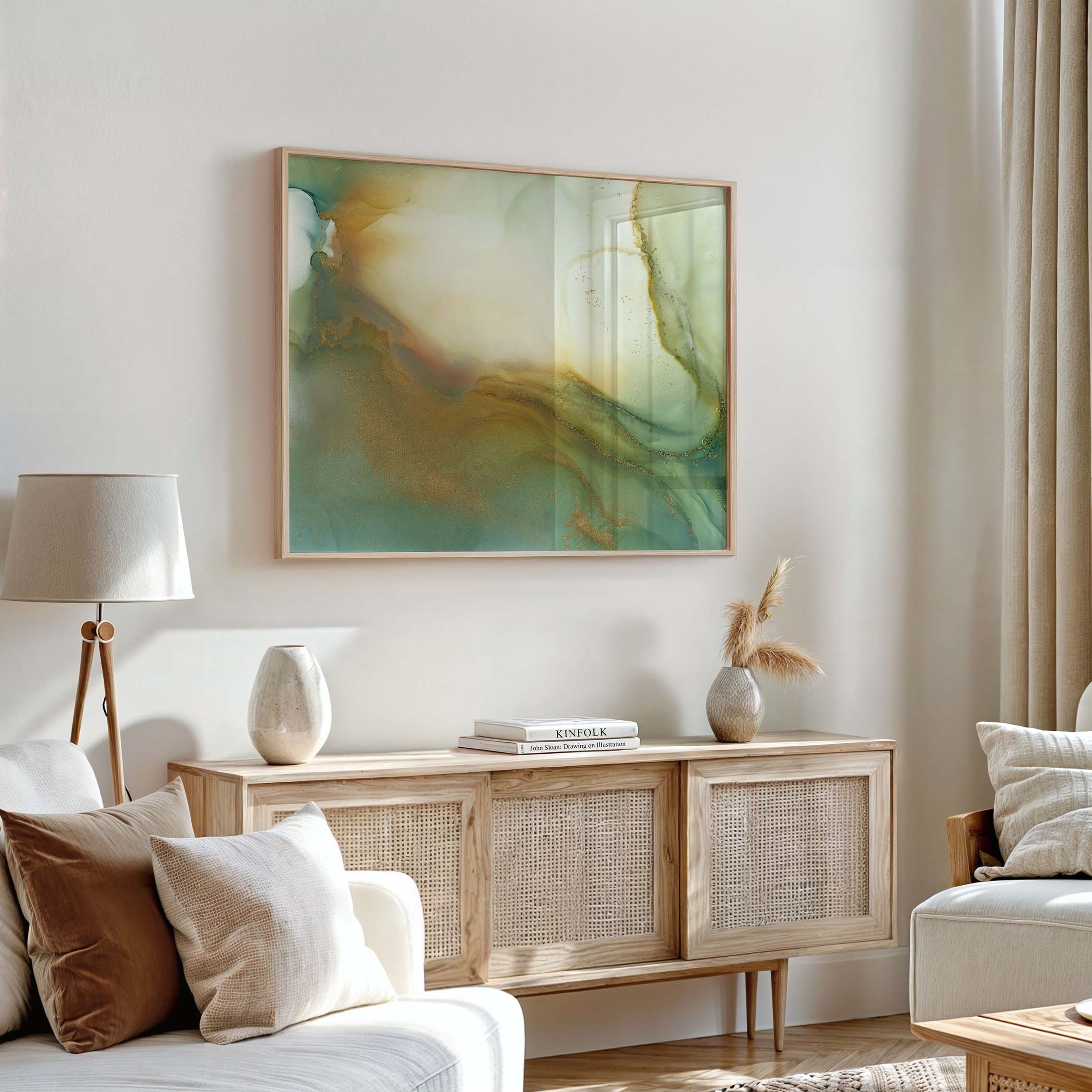 The Story Behind LOVE: A Painting of Depth, Warmth & Connection